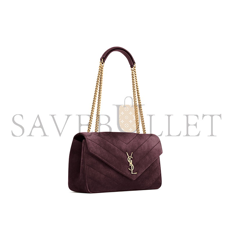 Y51 LOULOU MEDIUM IN MATELASSÉ SUEDE 801439AAEY66766 (29*17*8cm)